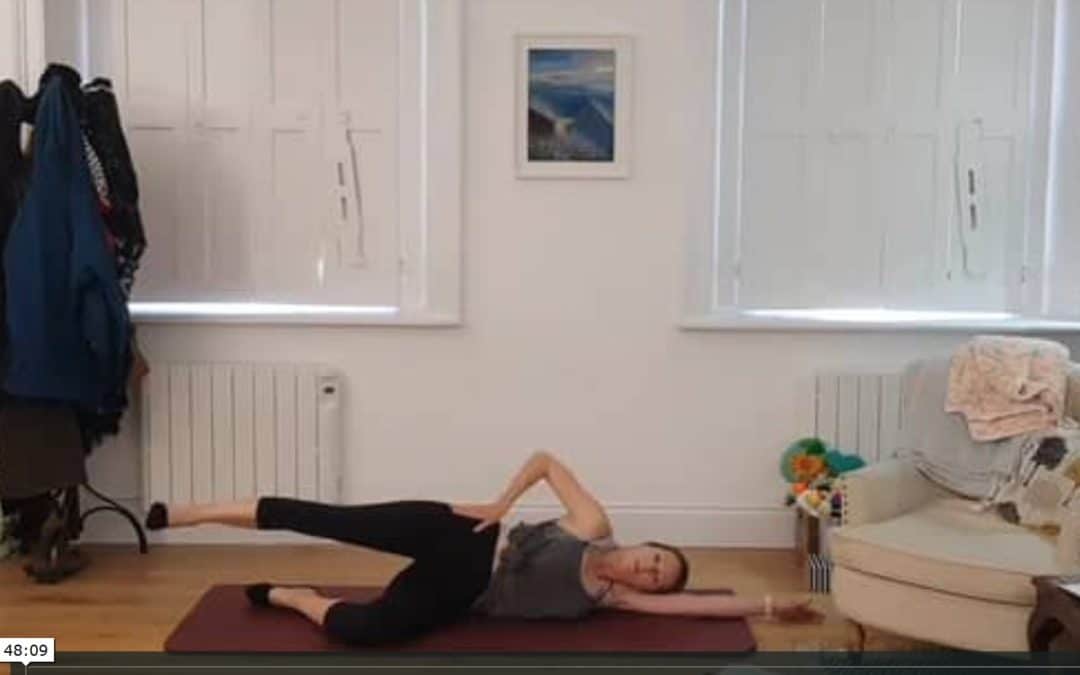 PILATES: Pilates with Katie 8th April (45mins)