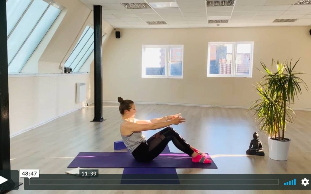 PILATES: Pilates with Katie 6th April (45mins)