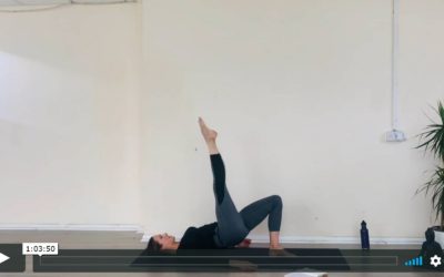 PILATES: Pilates with Katie 29th April (60mins)