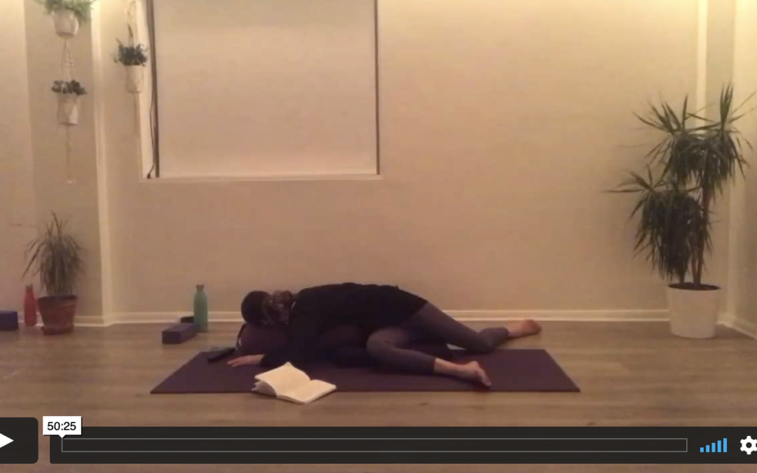 YOGA: Yin: Supple Spine (50mins)